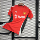 Camisa Manchester United  24/25 Adidas - Pré Jogo - Vermelho
