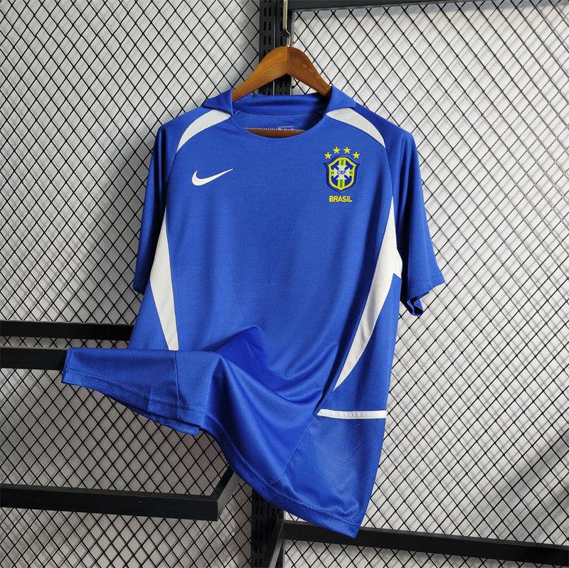 Camisa Brasil 2002 Copa Do Mundo Retrô