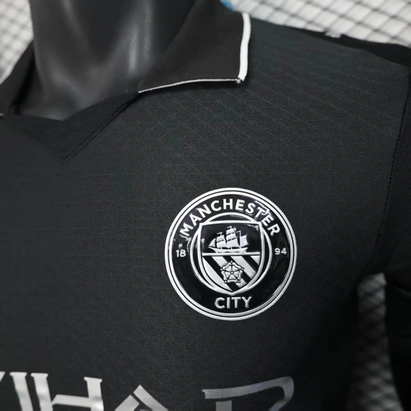 Manchester City Preta 25/26 Jogador