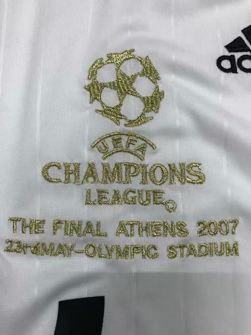 Camisa AC Milan 2006/2007 Champions League Retrô