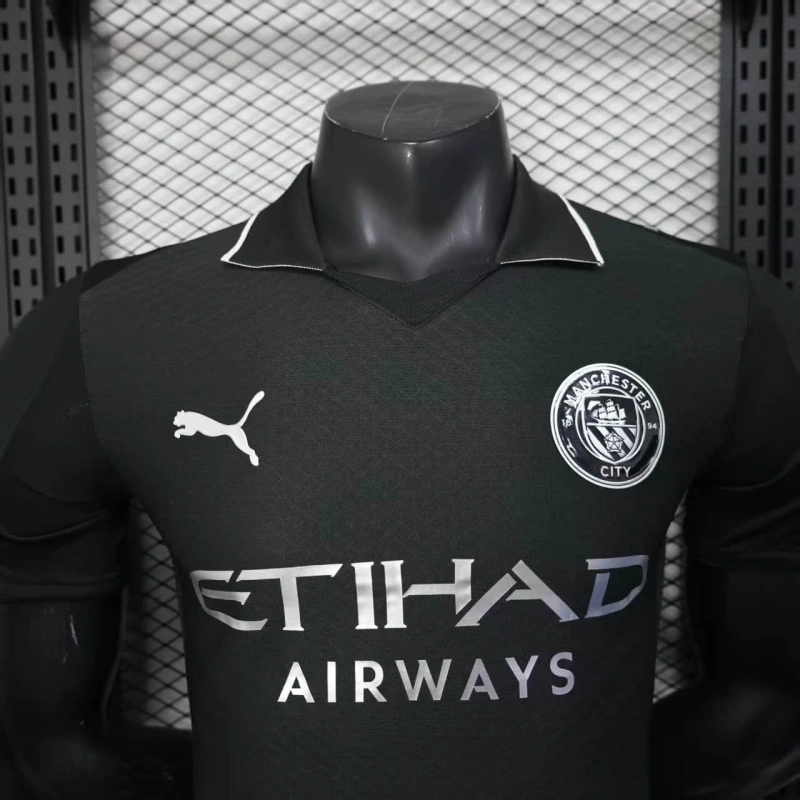 Manchester City Preta 25/26 Jogador