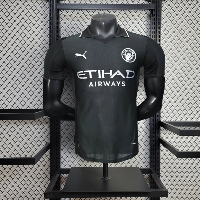 Manchester City Preta 25/26 Jogador