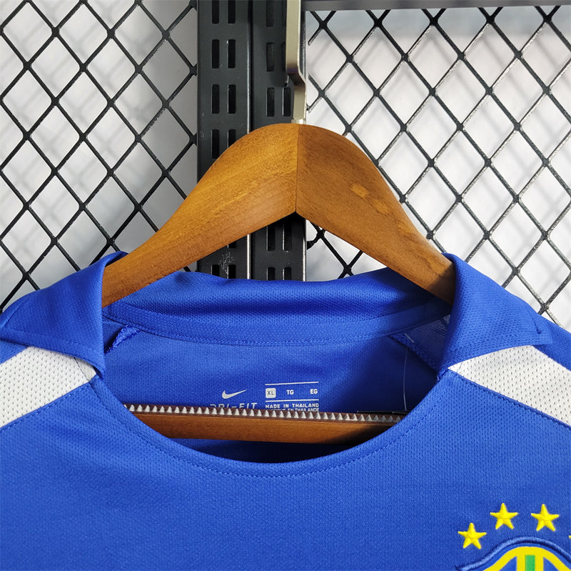 Camisa Brasil 2002 Copa Do Mundo Retrô