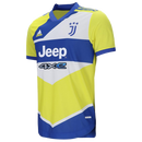 Camisa Juventus III 21/22 Adidas - Azul e Amarelo