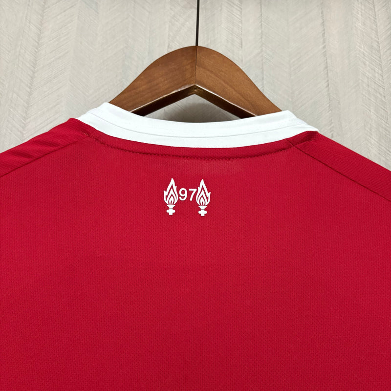 Camisa Liverpool Home 2025/2026 Torcedor